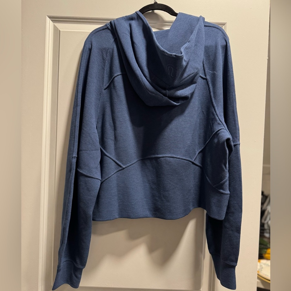 Lululemon Scuba Oversized Full-Zip Hoodie Waffle - Picture 6 of 8